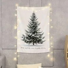 패브릭포스터 인테리어 바란스, 스노우트리