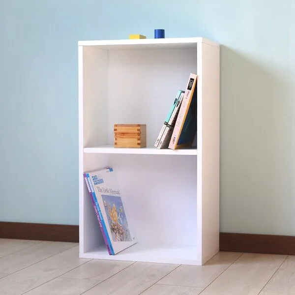 
                                                        리센트 2단칸조절책장 2p 세트, 화이트
                                                    