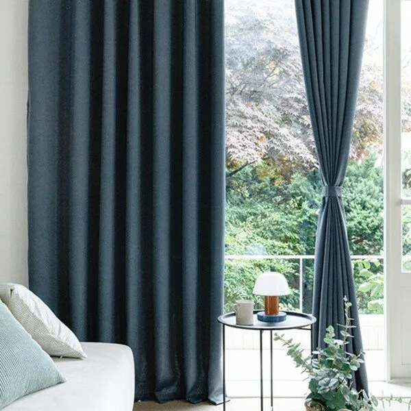 거실암막커튼 추천 쉬즈홈 트루디 아일렛 암막 커튼 2p 세트