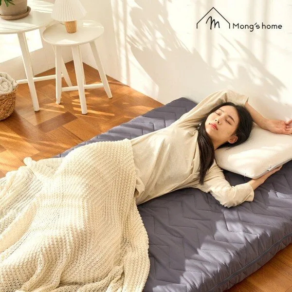  몽스홈 7존 마약매트리스 8cm 14cm 침대 바닥 토퍼 1인용 자취 수면매트 