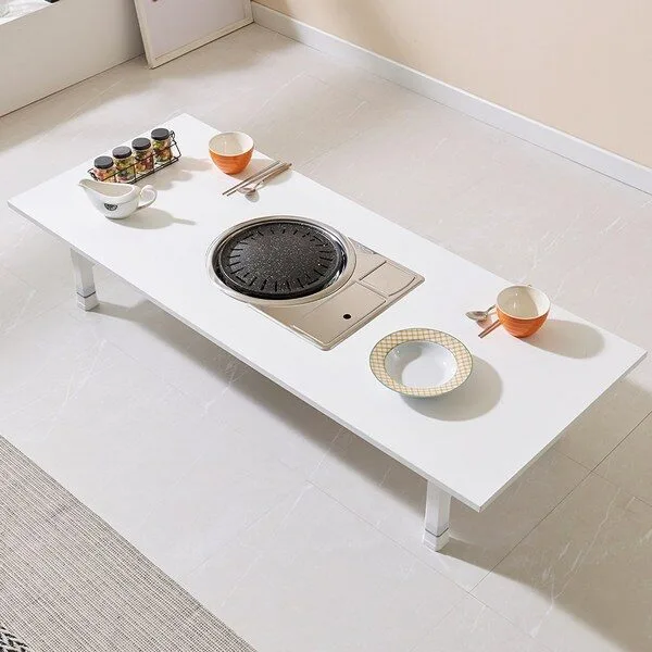 좌식 불판테이블 고기불판 밥상 식탁 가스 버너 900 1200 1500 고기집, 900×600마블  외 불판테이블 추천상품 TOP 8