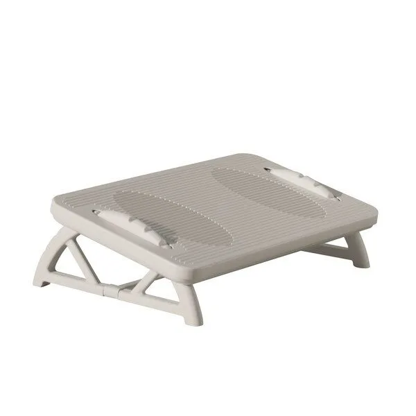  각도조절 브리즈 발받침대, 클레이 그레이 