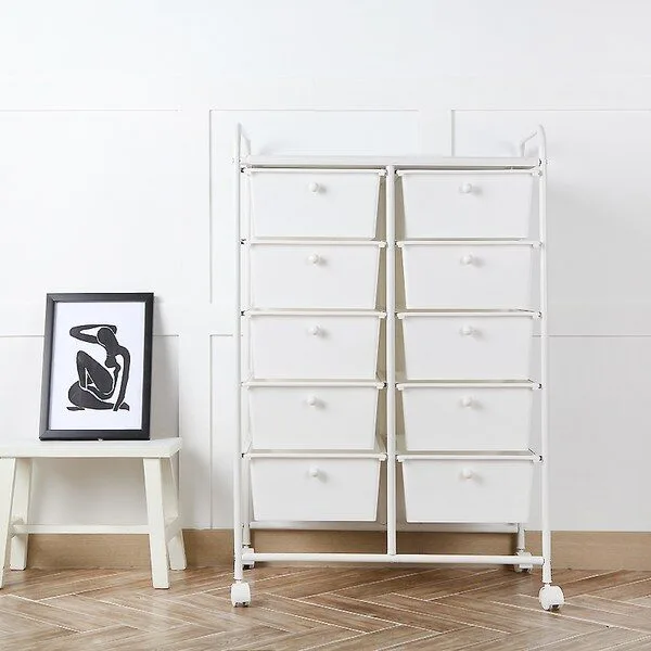 라이크하우스 스노우 더블 트롤리 이동식 수납장 5단, 화이트  외 아기수납장 추천상품 TOP 8