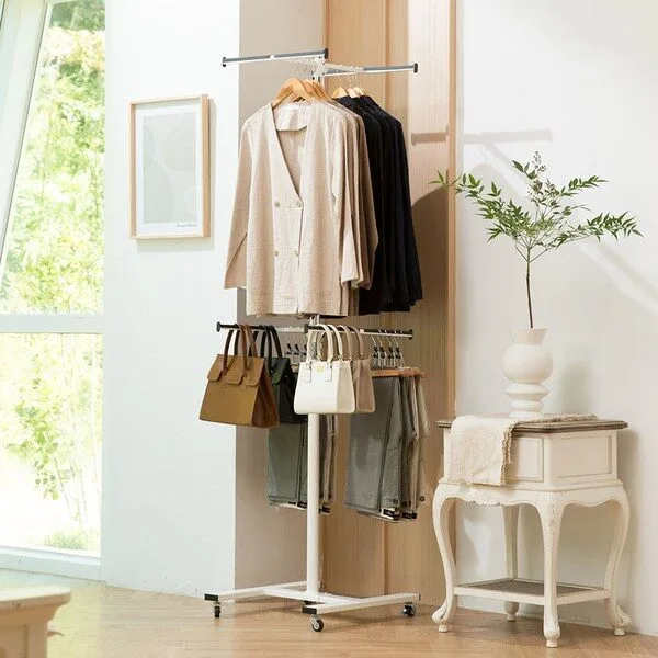  롤앤롤 360도 멀티 행거, 화이트 