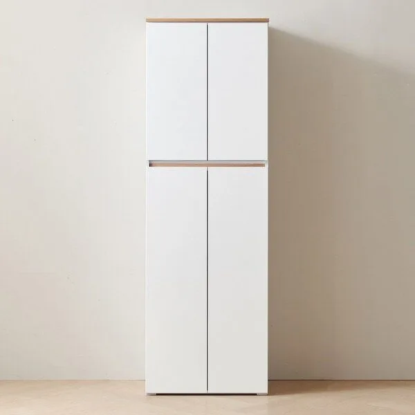  퍼니하우스 헤븐 1800 다용도 주방 부엌 냉장고형 키큰수납장, 오크 