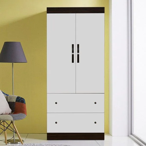  대도갤러리 이느낌 800 투서랍 장롱, 왠지화이트 