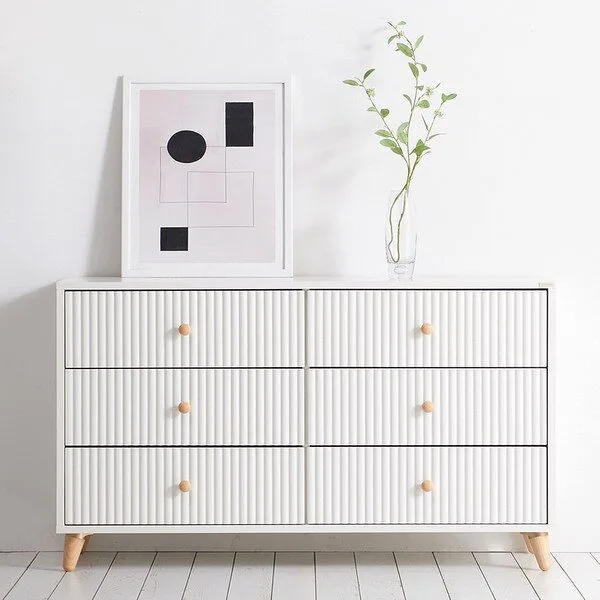  스칸디무드 쿠헨 깊은 3단 와이드 서랍장 