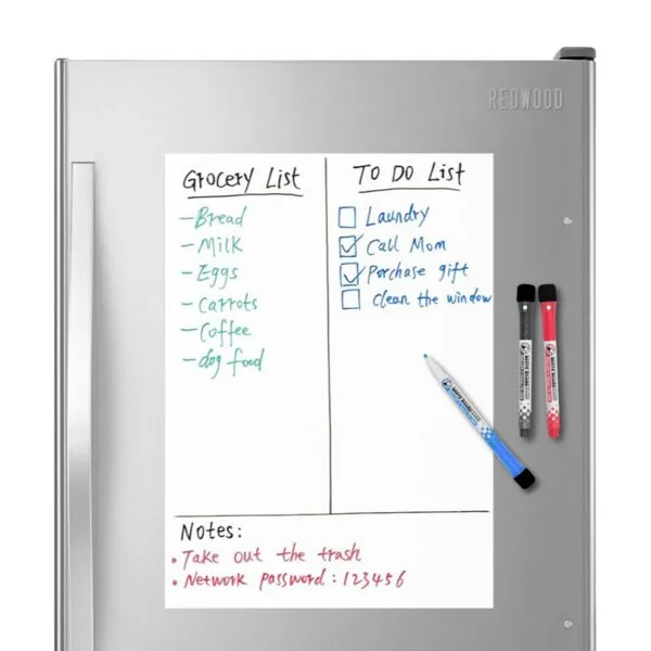 레드우드 냉장고 자석 화이트보드 캔버스형
