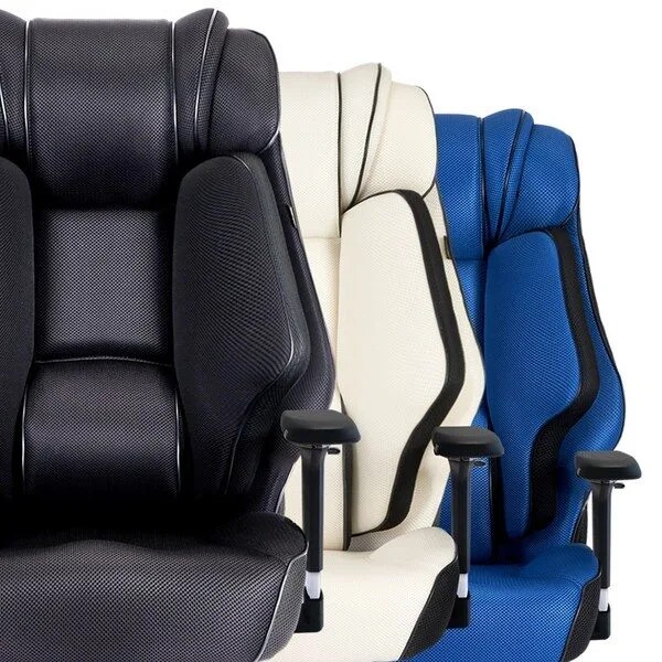  EX퍼니처 게이밍 컴퓨터 PC방 중역 사무용 사무실 책상 의자 메쉬체어 TYPE-7 PRO, 네이비 