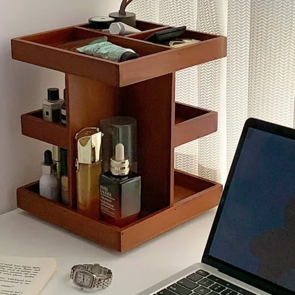 가성비 좋은 원목화장품정리함  8