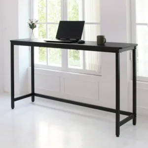 창가테이블 추천 에이픽스 올블랙 카본 바테이블 1600 홈바, 블랙