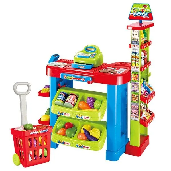 아가플러스 혼자서도 잘해요 슈퍼마켓 계산대 놀이, 혼합색상