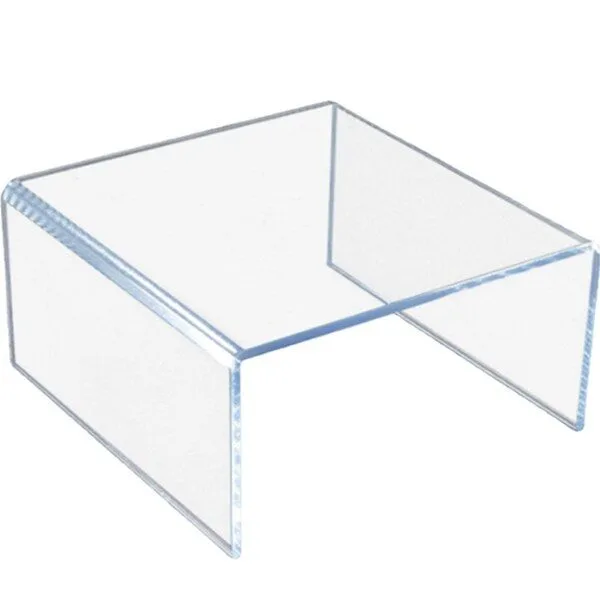 디트리 아크릴 진열 사각 받침대 가로 20cm x 폭 15cm x 높이 10cm, 투명