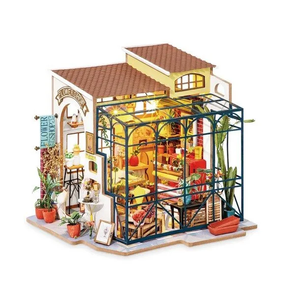 핸즈크라프트 DIY 미니어처 하우스 에밀리의 꽃집