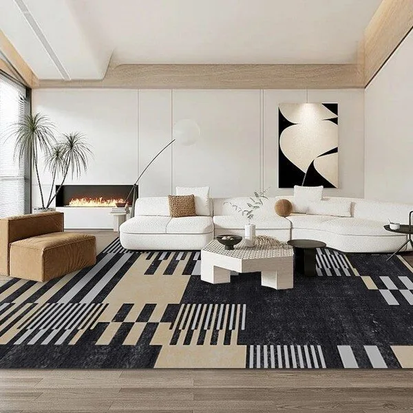 BRINCH 당일발송 북유럽 패턴 거실 카페트 대형 특대형 극세사 침실 러그 논슬립 반려동물 북유럽풍 매트 브린치