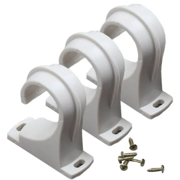 준앤컴파니 봉브라켓 35mm, 아이보리, 3개입