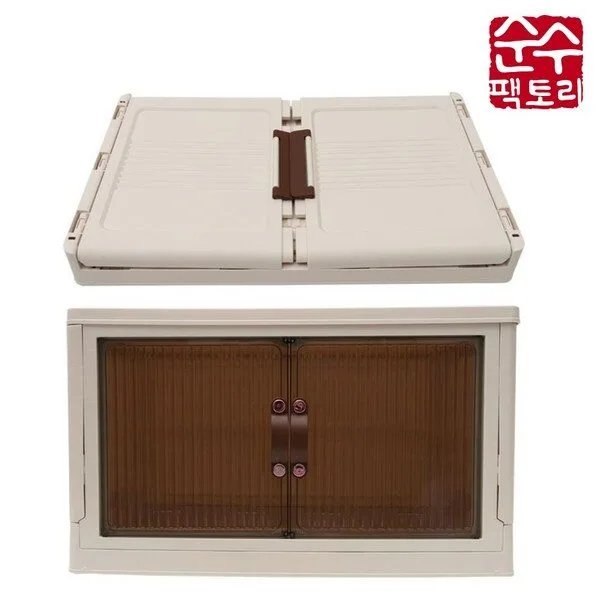 순수팩토리 다용도 프리미엄 수납장1단(상판뚜껑 바퀴 미포함), 기본(상판뚜껑/바퀴 미포함), 1단 기본구성(뚜껑미포함)