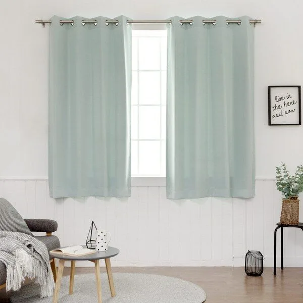 까르데코 노르딕솔리드 작은창 암막커튼 2장