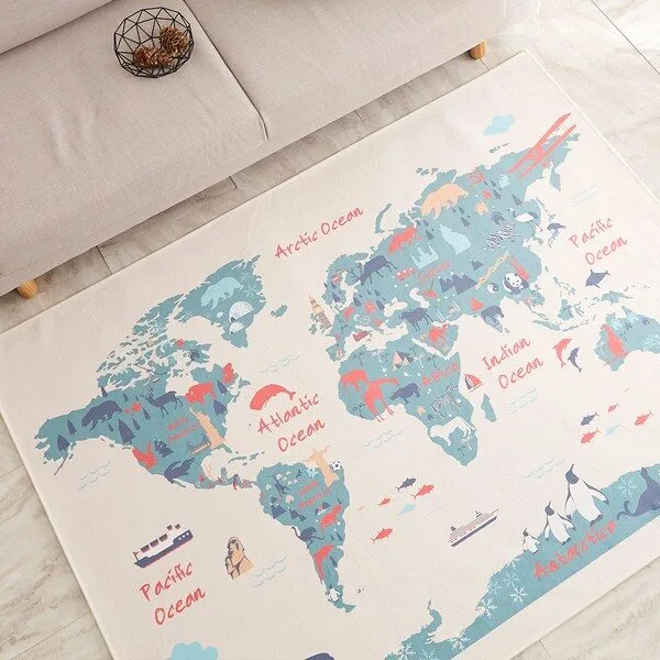 세계지도러그 초대박 제품