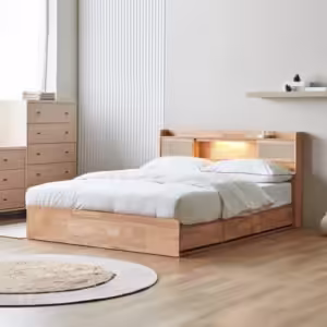 원목수납침대 특가