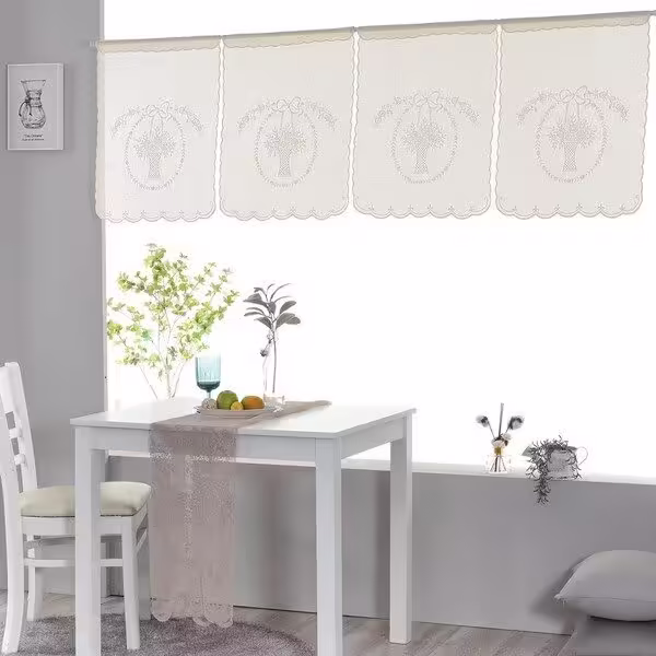 휴인홈 천연 린넨 바란스 커튼